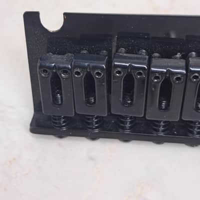 Unknown Complete Tremolo Bridge System w/ Posts & Springs- Rt Handed- Black Finish image 3