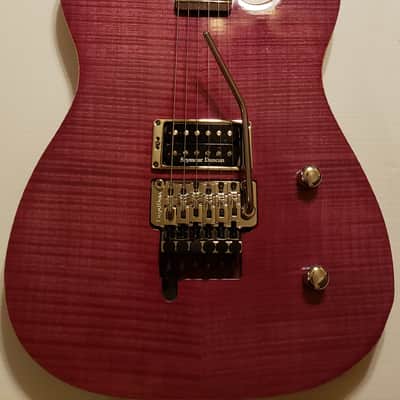 USACG USA made Custom Super Tele Maple/Mahogany 2020 Purple Nitro image 2