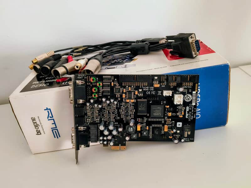 RME HDSPe AIO PCIe Audio Interface Card image 1