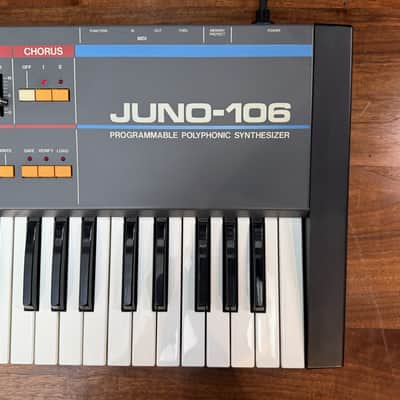 Roland Juno-106 Serviced, New Chips, Calibrated, Chorus Input Option image 5
