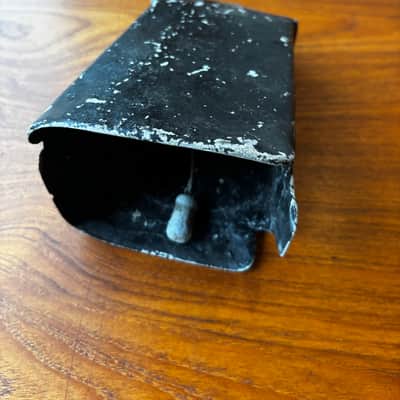 Vintage 1900s 7" Steel Cowbell Unmarked - See Video! image 6