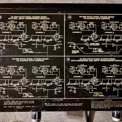 Peavey CS-800 Commercial Series Stereo Power Amplifier - Vintage 1980s image 5