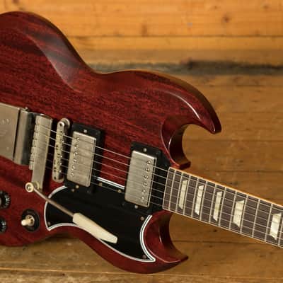 Gibson Custom 1964 SG Standard Reissue w/Maestro Vibrola | Cherry Red - VOS image 5