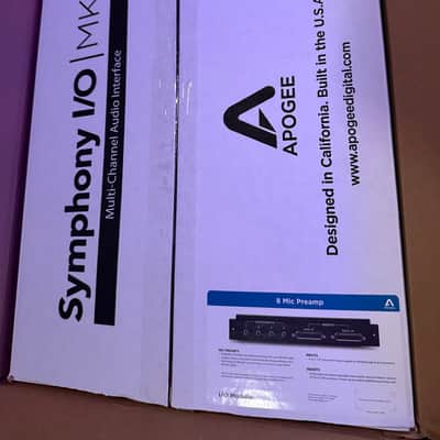 Apogee Symphony I/O MK II 8X8+8Mp Pro Tools HD Audio Interface image 2