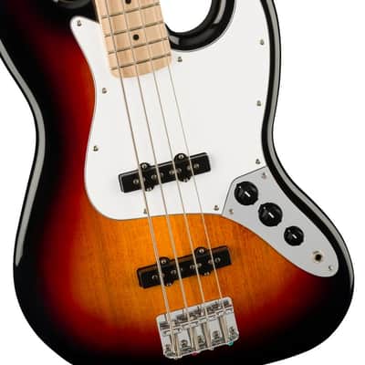 Squier Affinity Series Jazz Bass, Laurel Fingerboard - 3-Color Sunburst image 3