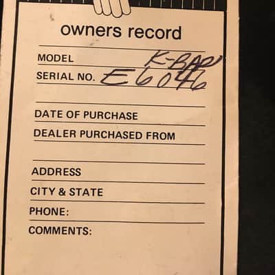 SUPER RARE, AUTHENTIC, VINTAGE 1980's Kramer American Baretta w/ ORIGINAL HARD SHELL CASE image 15
