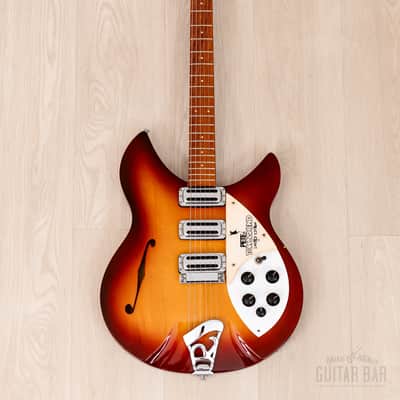 1987 Rickenbacker 1998PT Pete Townshend Signature Rose Morris Model Fireglo w/ Case, 1 of 250 image 2