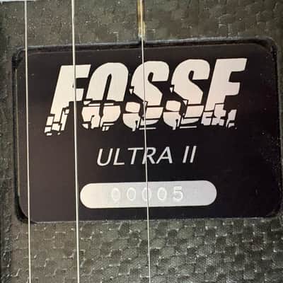 Fosse Ultra II Electric Sitar | Rare Handmade Carbon Fiber | Collector Grade image 5