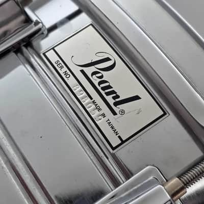 Used Pearl MIJ Steel Shell Snare Drum 14x5.5 - Good image 2