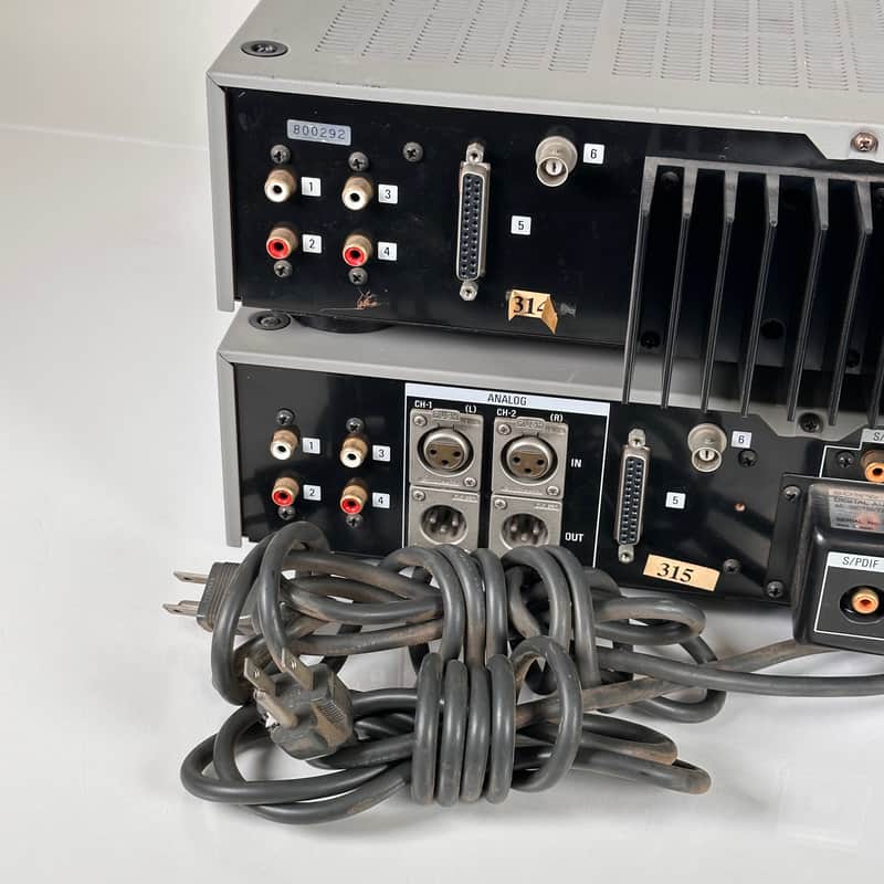 Vintage Sony PCM-2500 Professional DAT Recorder Set - PCM-2500A/B