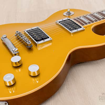 1984 Fernandes Burny Jeff Watson Signature LG-65JW Goldtop w/ Case, Night Ranger image 6