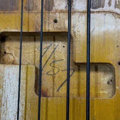 1957 Fender P bass all original image 8