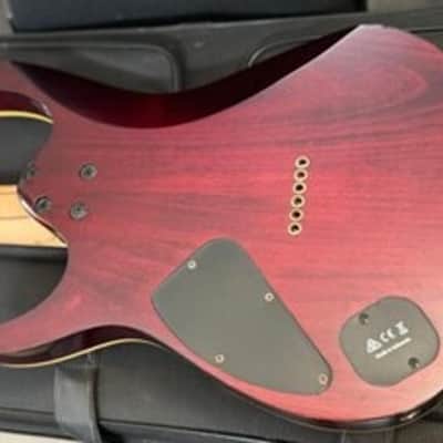 LOADED Original Ibanez Guitar BODY RG721RW PREMIUM in Charcoal Brown Flat (CNF) image 12