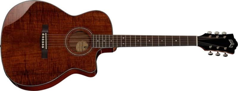 Guild Om 260 Ce Deluxe Blackwood Nat image 1