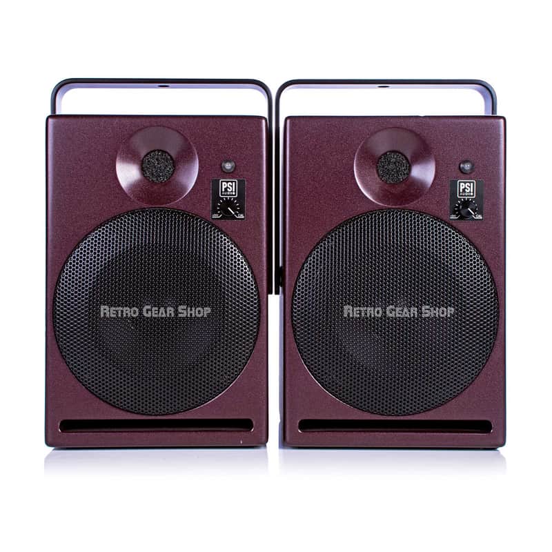 PSI Audio A14-m Broadcast Active Monitors Speakers Pair Used A14m image 1