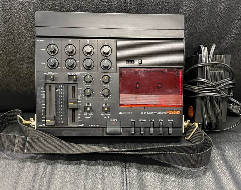 Fostex x-15 1980s With Battery Pack- Black image 1