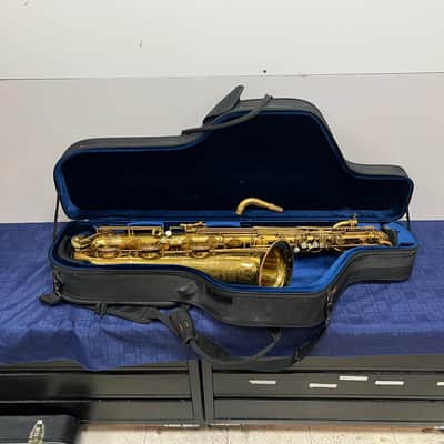 Vintage H. Couf Superba I Eb Pro Bari Baritone Sax Saxophone Made in Germany 1976 image 1
