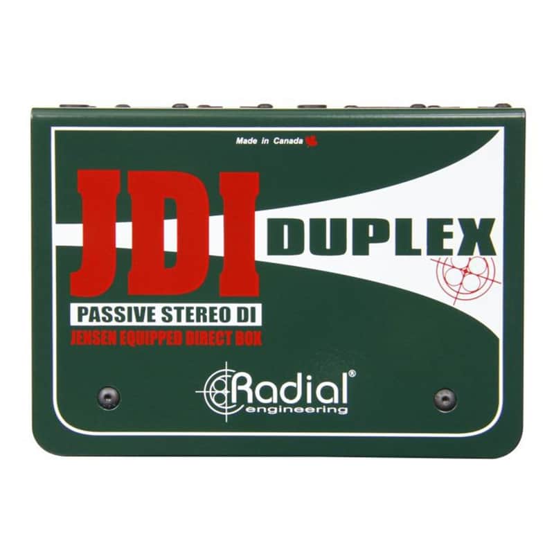 Radial JDI Duplex Premium Stereo Passive DI w/ Jensen Audio Transformer image 1