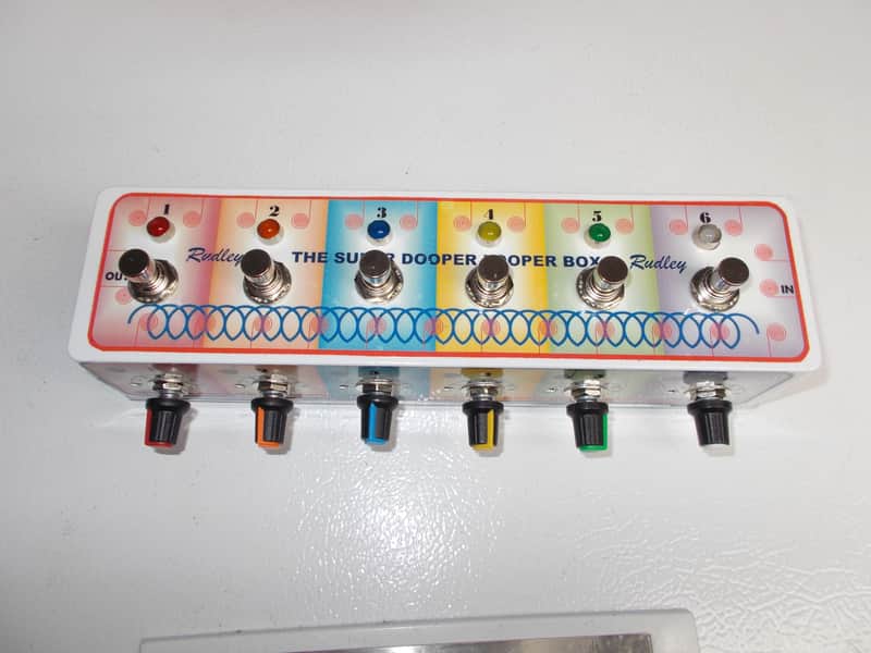 Rudley-THE SUPER DOOPER LOOPER BOX - 6 Channel Passive Looper Switcher Box-Order Selectable-S/N 4 image 1