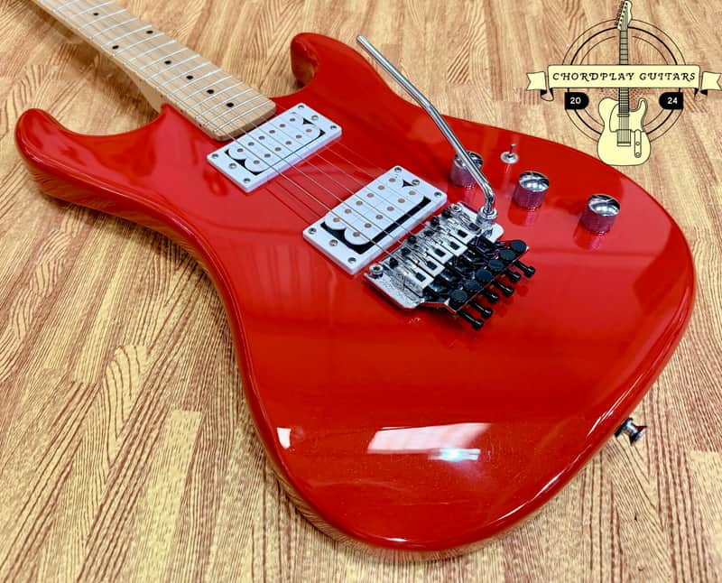 🔥2021🔥 Kramer Pacer Classic FR Special~ Scarlet Red Metallic~ Floyd Rose HH! Red image 1