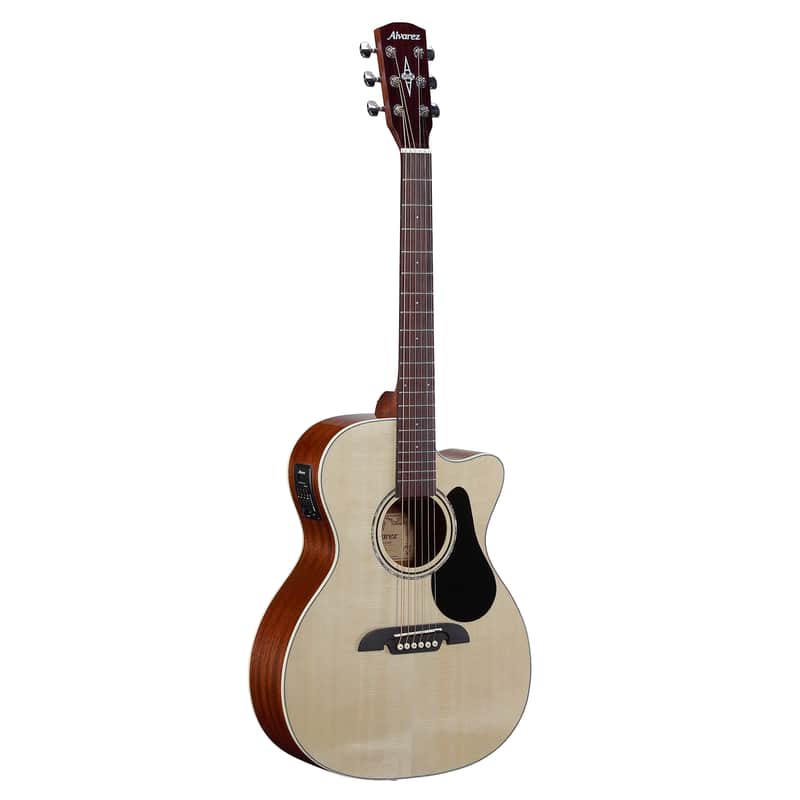 Alvarez RF26CE Regent OM/Folk Cutaway w/ Electronics Natural image 2