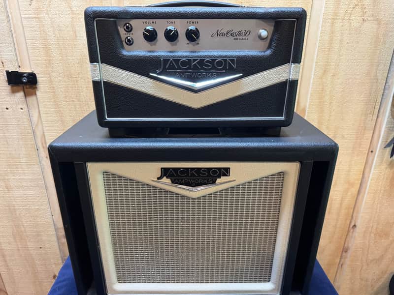 Jackson Ampworks Newcastle 30 Head & Cab 2010s - All Tube Hand Wired image 1