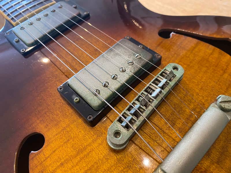 Greco Rare Vintage SA900 Semi-Acoustic 1978 Figured Tobacco