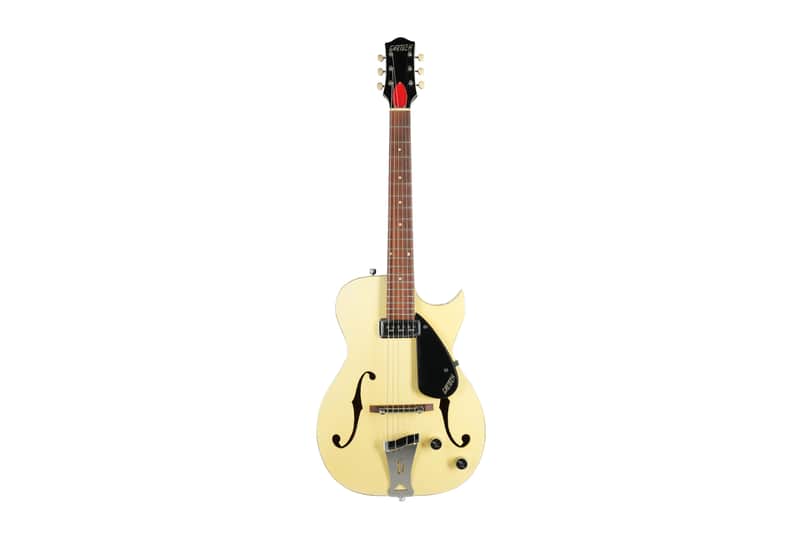 1957 - Gretsch Rambler 6115 Hollow Body - Lotus Ivory over Jet Black image 1