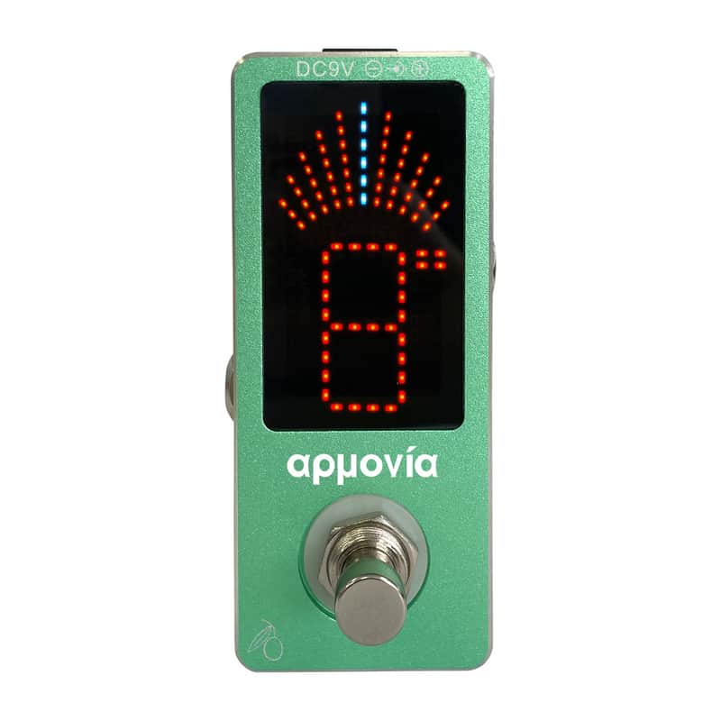 KALAMATA OLIVE Green Tuner ROOTS Series Aluminum Mini Chromatic Guitar Bass Violin Tuner image 1