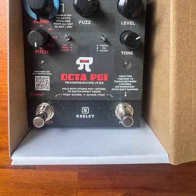 Keeley Octa Psi Transfigurating Fuzz 2024 - Black image 5