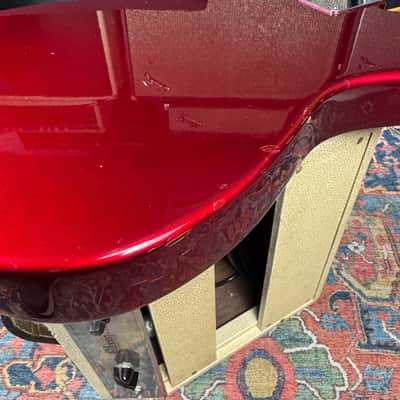 1994 Fender Toploader Fujigen Model TL43 Telecaster - Candy Apple Red image 17