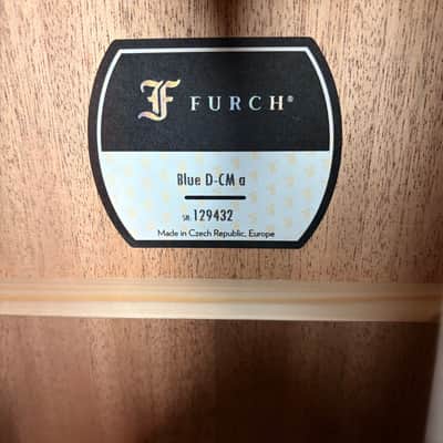 Furch Blue D-CMa, Natural, Gig Bag, Free Ship, #432 image 10