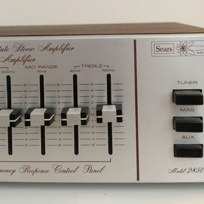 Sears 28500 Stereo Amplifier (by AGS) wood image 3