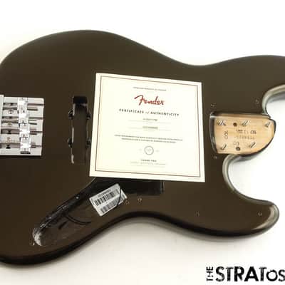 Fender American Ultra II Jazz Bass BODY + HARDWARE USA Guitar Texas Tea image 2