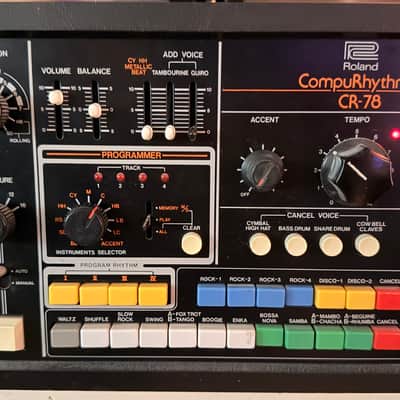 Roland CR-78 CompuRhythm 1970s - Black w/Midi image 2