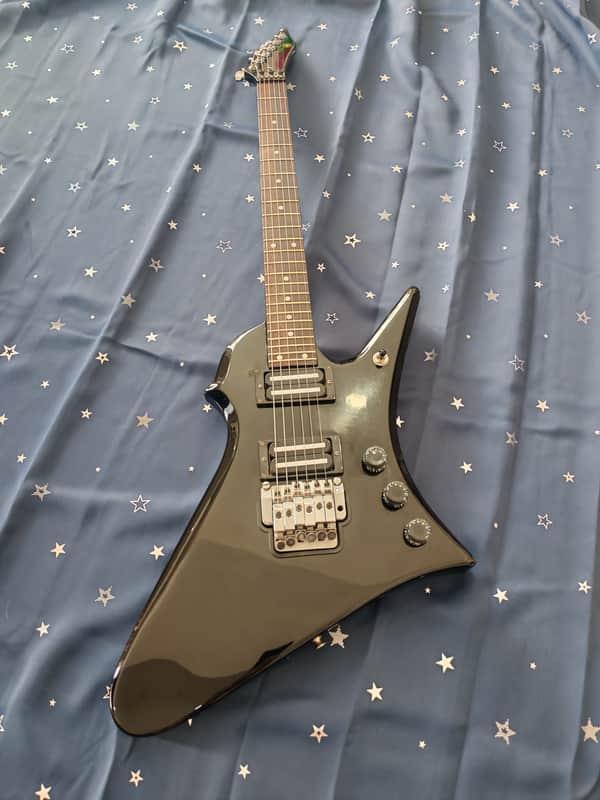 1986 Yamaha Explorer HR-III Kyoji Yamamoto [Bow Wow] Signature Model, Vintage Japan MIJ - Black Gloss image 1