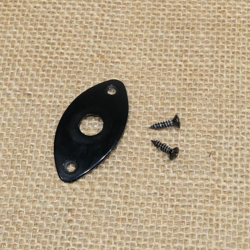 Jack Plate Black, Ibanez RG120 - Same Day Shipping image 1