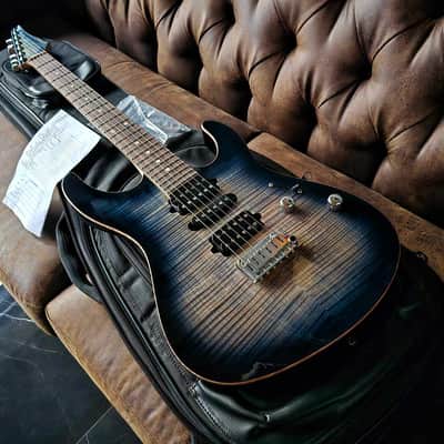 Suhr Modern Plus - Faded Trans Whale Blue Burst image 11