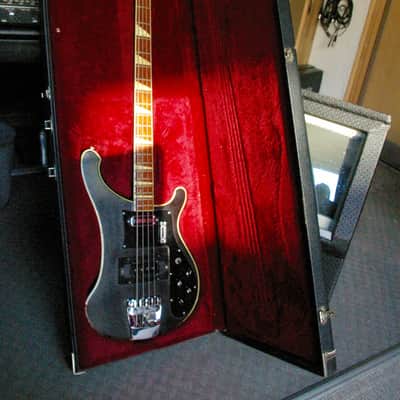 Rickenbacker 4001 1972 Mat black Iggy POP The Idiot Sessions image 1