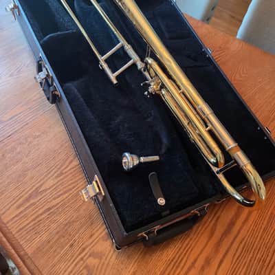 King step-up tenor Trombone 607F Mid-2010 - Brass image 5
