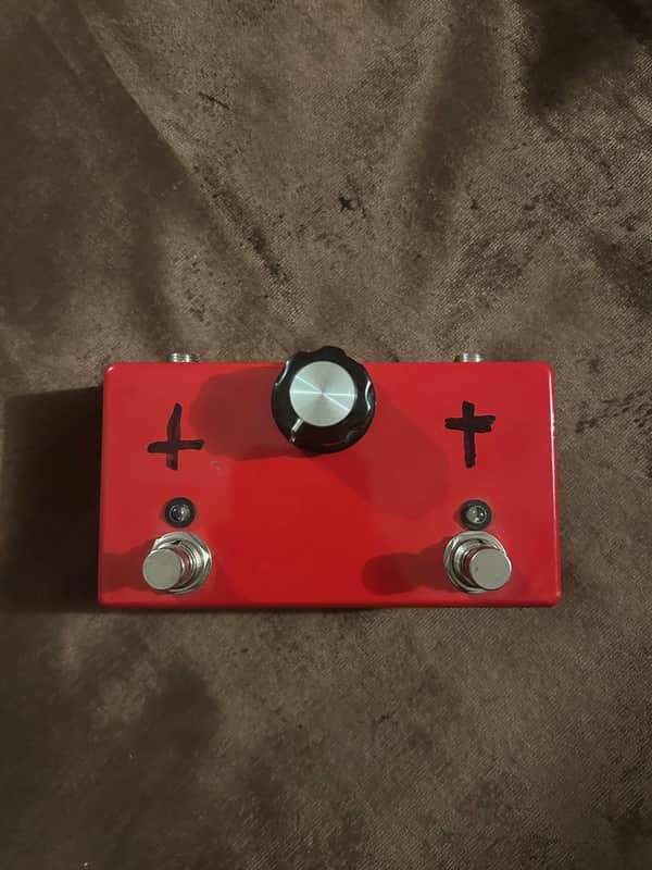 Twilightzone Electronics “2/3 Life Pedal” Boost+Octave 2024 - Red image 1