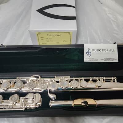 USED Pearl Quantz *Make Offer* Vigore Flute 665 Series Open Hole/B Foot/Split E/C# Trill/D# Roller/3K Gold Lip | 2-Day | WorldShip | Authorized Dealer image 3