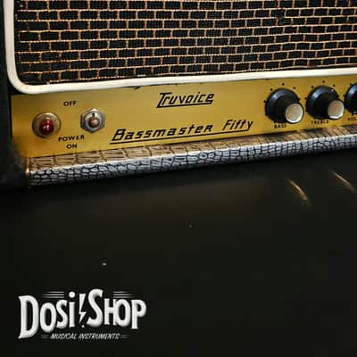 Immagine Selmer Truvoice Bassmaster 50 Fifty - Croc Skin Early MkI - 1963/1965 - Original Vintage British Sound - 10