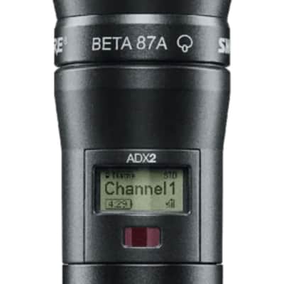 Shure ADX2/B87A=-G57 ADX HH 470-616 MHz image 5