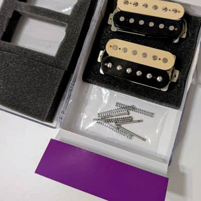 Seymour Duncan APH-2s Slash Signature Alnico II Pro Humbucker Set 2010s - Zebra / Reverse Zebra image 2