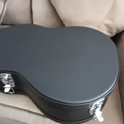 1980's Black  Kramer Danny Ferrington Acoustic / Electric guitar /Gator Case image 11