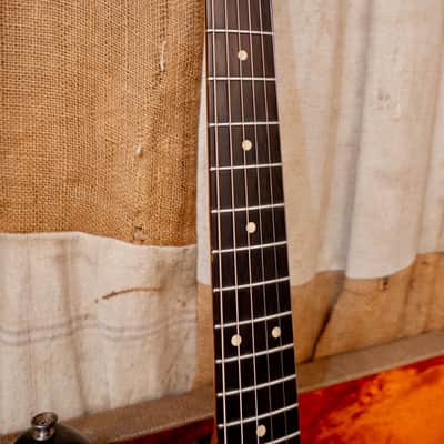 Fender Jazzmaster 1962 - Green Sparkle - Refin image 5