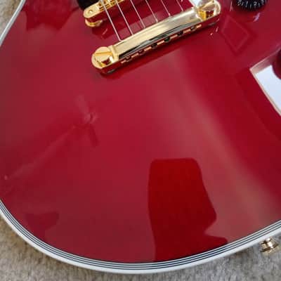 Edwards ESP - 2025 - Extremely Limited - Cherry - Custom Pickups - Grover Locking Tuners - Upgraded Everything - TKL Hardshell Case - Excellent Condition - Fast FREE Shipping - Final Price Drop! image 6