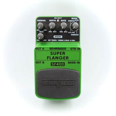 Behringer SF400 Super Flanger Guitar Effect Pedal S1000885537 image 2