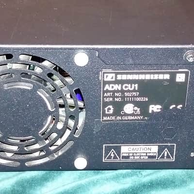 Sennheiser ADN CU1-UK Audio Distribution Network Central Control Unit image 8